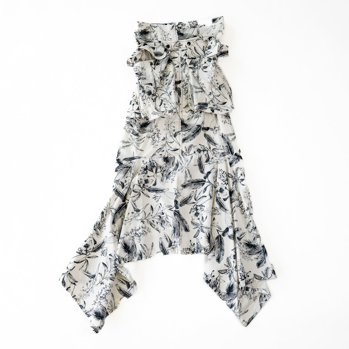 Amal Al Mulla Mermaid Skirt With Detachable Pockets