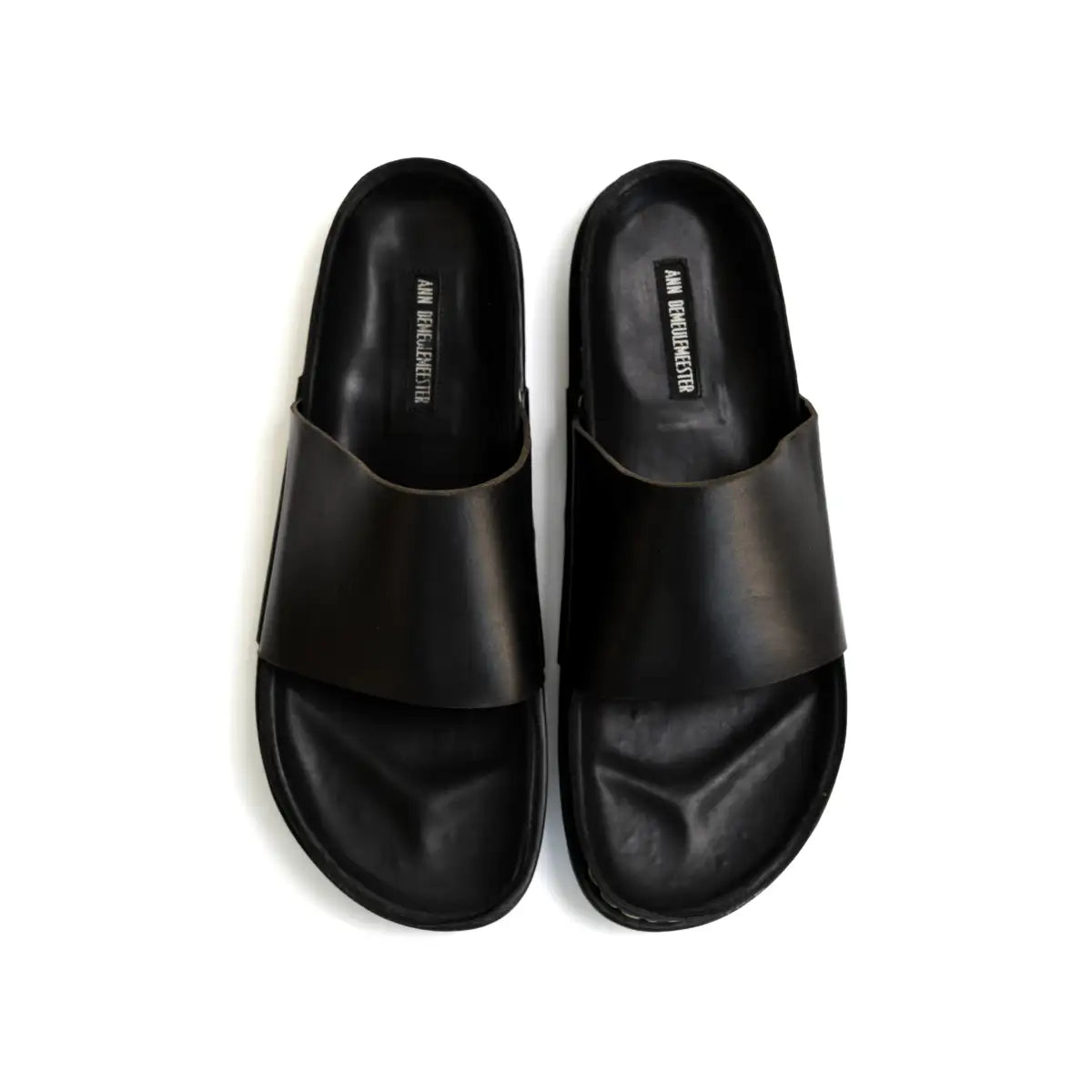 Ann Demuelemeester Vitello Rubino Slide Slippers