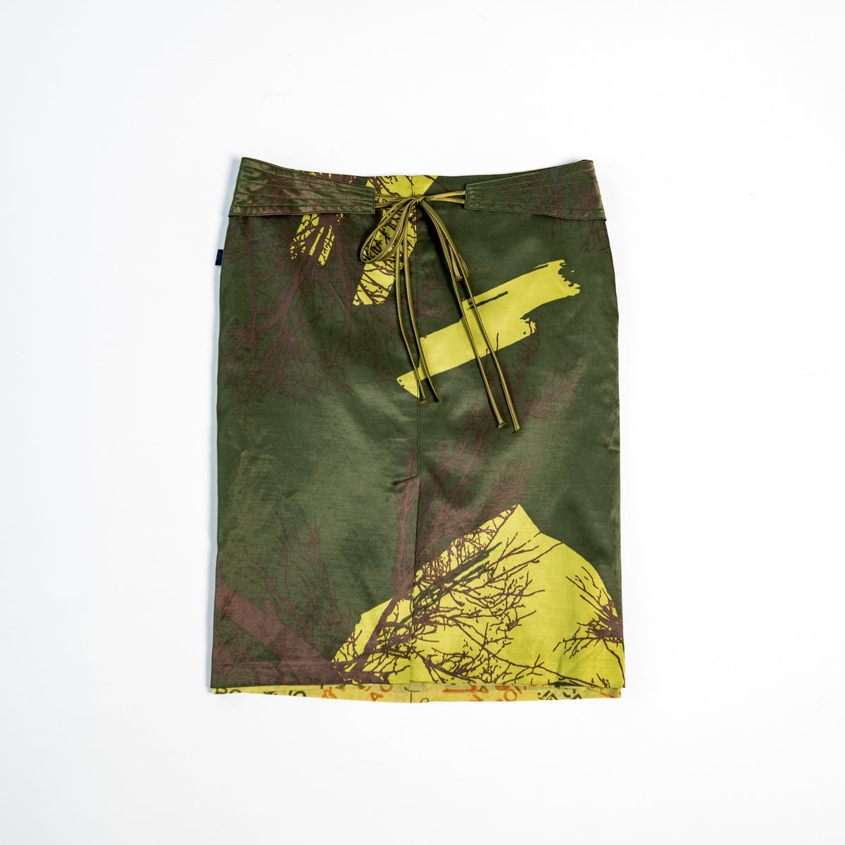 Christian Lacroix Vintage Silk Printed Skirt