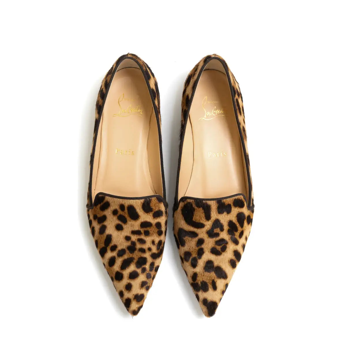 Christian Louboutin Leopard Kashasa Flats