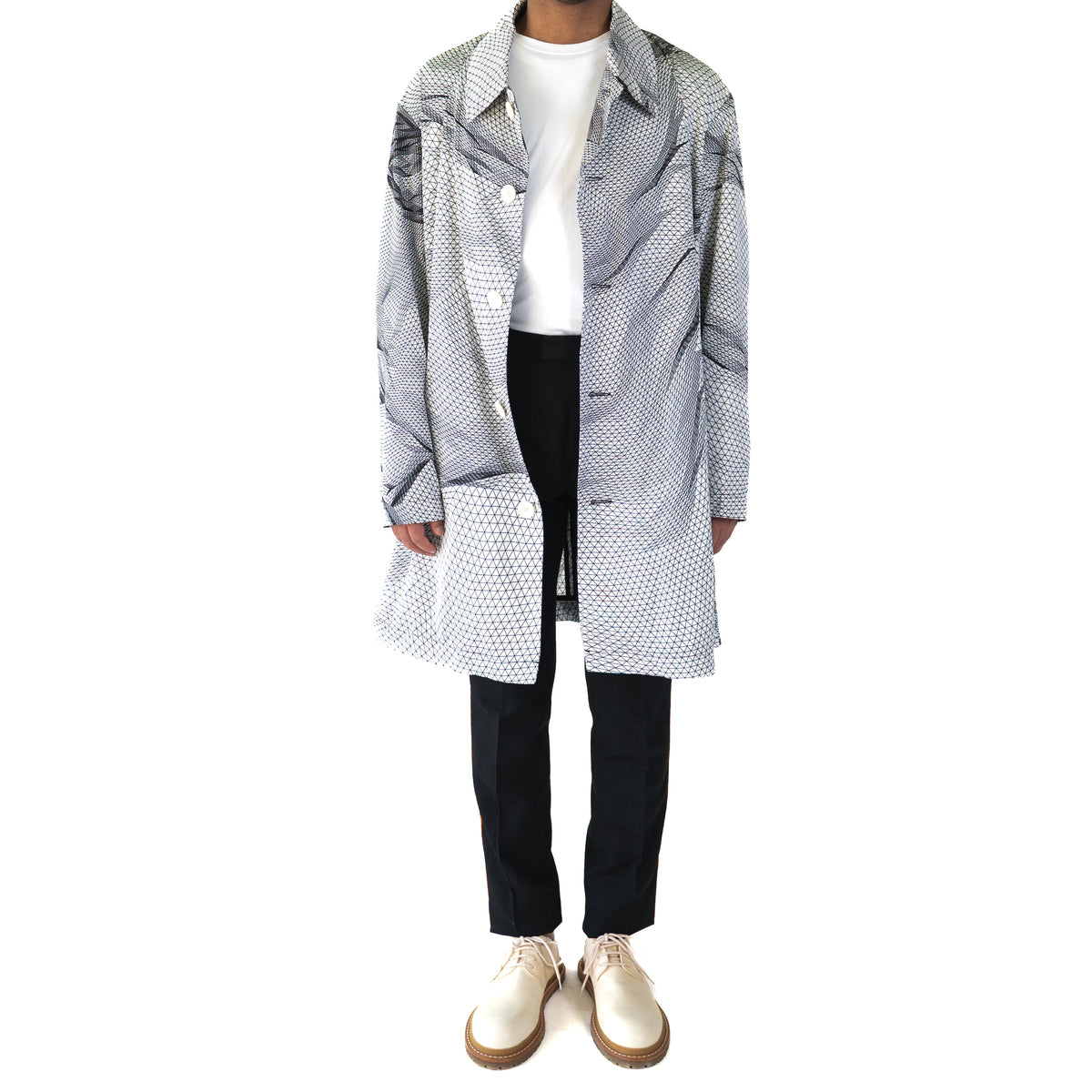 Christopher Kane Landscape Mac Coat