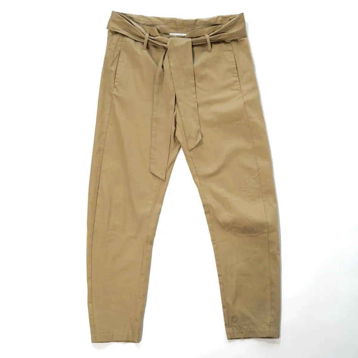 MM6 Tan Belted Trouser