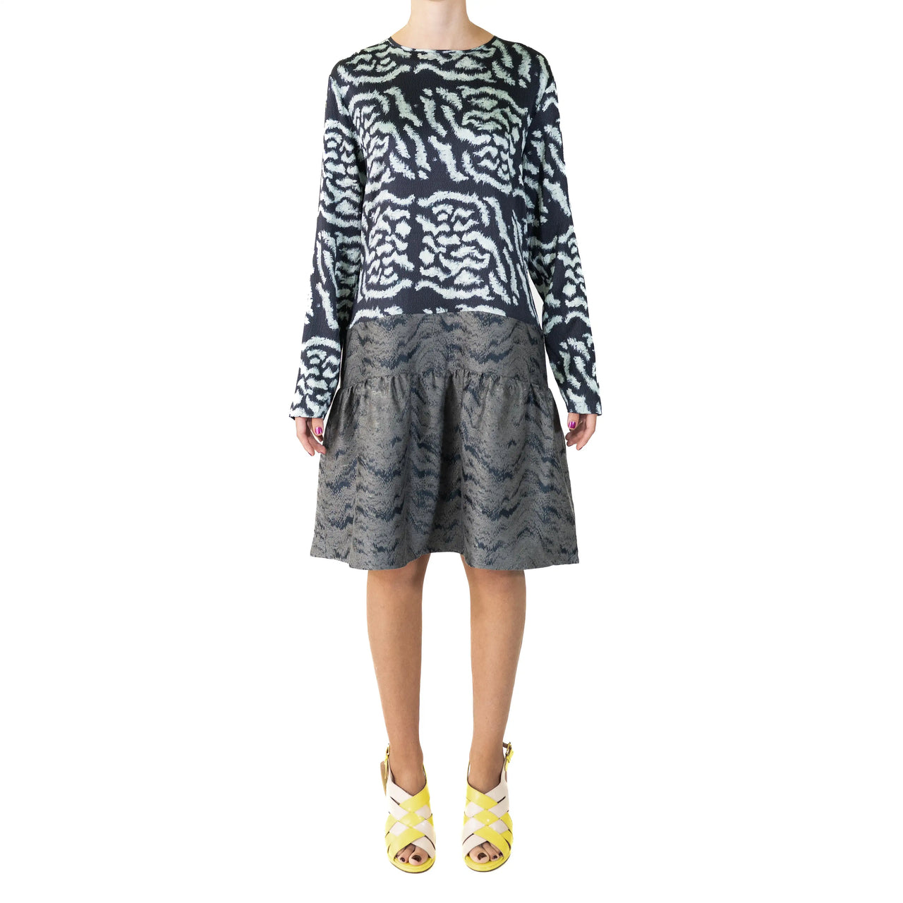 Michael Van Der Ham Jacquard Dress