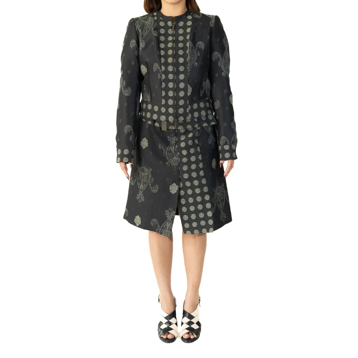 Vintage Kenzo Paisley Skirt Suit